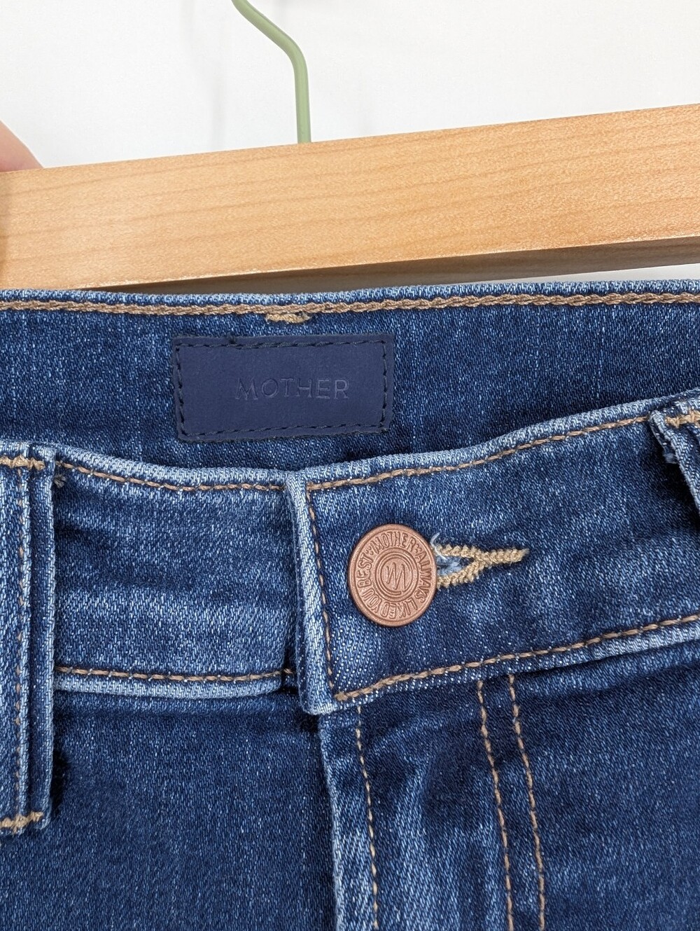 Mother The Patch Pocket Insider Flood Jeans in On Your Left Size 28 - Picture 6 of 12